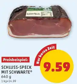 PENNY Schluss-speck mit schwarte Angebot