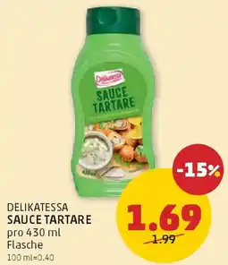 PENNY Delikatessa sauce tartare Angebot