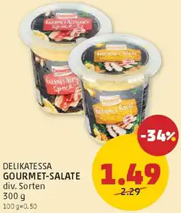 PENNY Delikatessa gourmet-salate Angebot