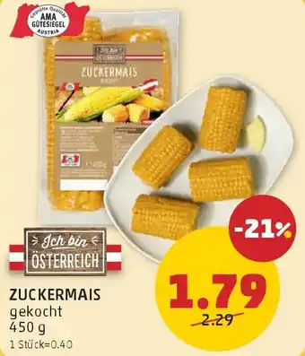 PENNY Zuckermais Angebot