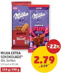 PENNY Milka extra schokolade Angebot