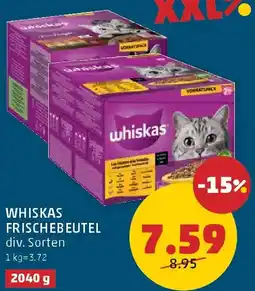 PENNY Whiskas frischebeutel Angebot