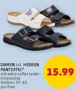 PENNY Damen od. herren pantoffel Angebot