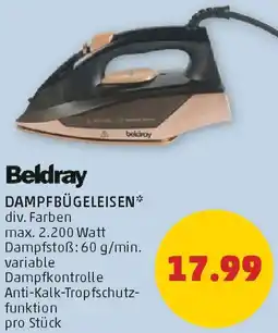PENNY Beldray dampfbügeleisen Angebot