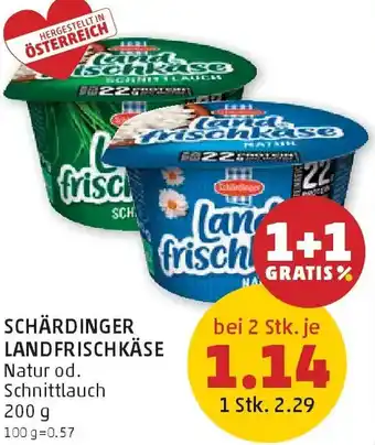 PENNY Schärdinger landfrischkäse Angebot