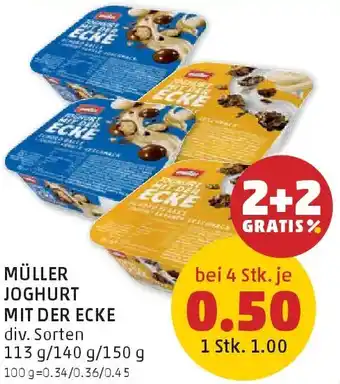 PENNY Müller joghurt mit der ecke Angebot