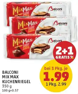 PENNY Balconi mix max kuchenriegel Angebot