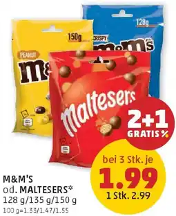 PENNY M&m's od. maltesers Angebot