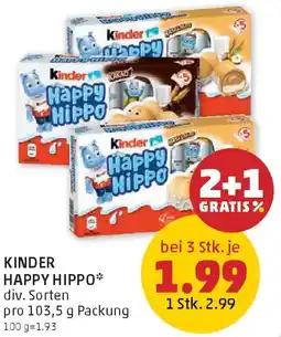 PENNY Kinder happy hippo Angebot