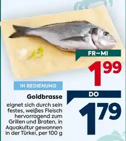 Billa Goldbrasse Angebot