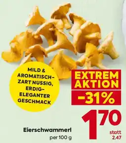Billa Eierschwammerl per Angebot