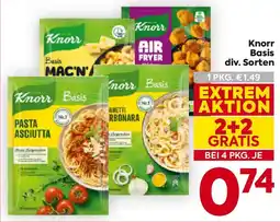 Billa Knorr Basis Angebot