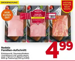 Billa Radatz Familien-Aufschnitt Angebot