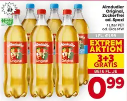 Billa Almdudler Original, Zuckerfrei od. Spezi Angebot