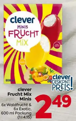 Billa Clever Frucht Mix Minis Angebot