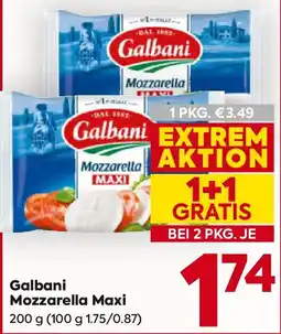 Billa Galbani Mozzarella Maxi Angebot