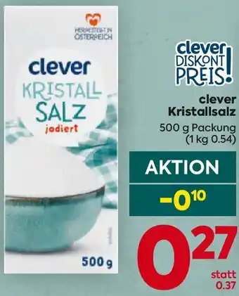 Billa Clever kristallsalz Angebot