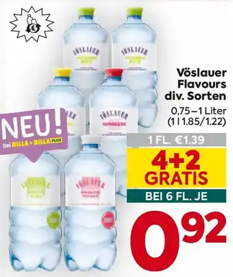 Billa Vöslauer flavours Angebot
