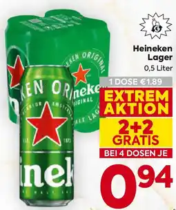 Billa Heineken Lager Angebot