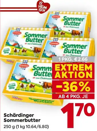 Billa Schärdinger Sommerbutter Angebot