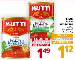 Billa Mutti Polpa Angebot