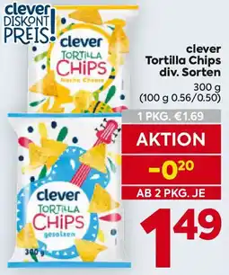 Billa Clever Tortilla Chips Angebot