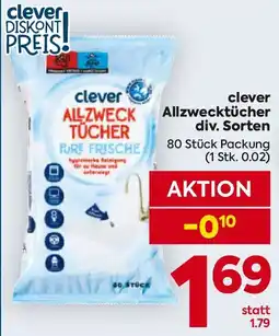 Billa Clever allzwecktücher Angebot