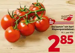 Billa Da komm'ich her! Rispenparadeiser Angebot