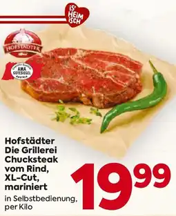 Billa Hofstädter Die Grillerei Chucksteak vom Rind, XL-Cut Angebot