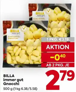 Billa Billa immer gut gnocchi Angebot