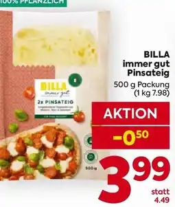 Billa Billa immer gut pinsateig Angebot