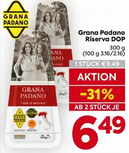 Billa Grana Padano Riserva DOP Angebot