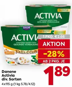 Billa Danone Activia Angebot