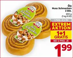 Billa ölz Nuss Schnecken Angebot