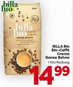 Billa Billa bio bio-caffè crema ganze bohne Angebot