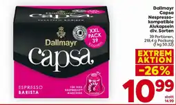 Billa Dallmayr capsa nespresso- kompatible alukapseln div. sorten Angebot