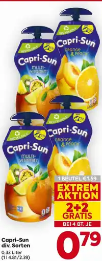 Billa Capri-Sun Angebot