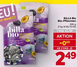 Billa Billa bio bio-pflaumen Angebot