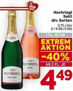 Billa Hochriegl Sekt Angebot