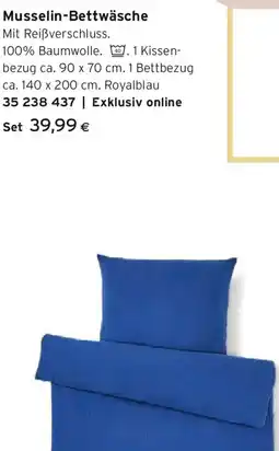 Tchibo Eduscho Musselin-Bettwäsche Angebot