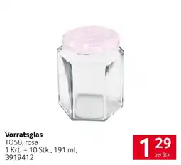 Transgourmet Vorratsglas TO58, rosa Angebot