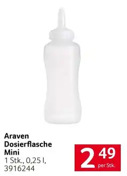 Transgourmet Araven Dosierflasche Mini Angebot