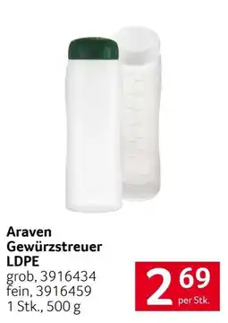 Transgourmet Araven Gewürzstreuer Angebot
