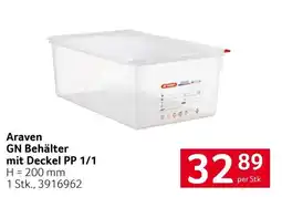 Transgourmet Araven GN Behälter Angebot