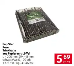 Transgourmet Pap Star Pure Trinkhalm Angebot