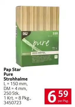 Transgourmet Pap Star Pure Strohhalme Angebot