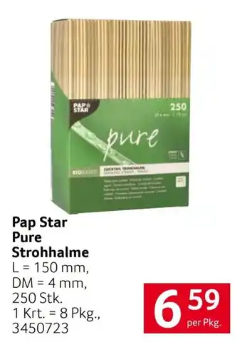 Pap Star Pure Strohhalme