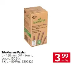 Transgourmet Trinkhalme Papier Naturally Angebot