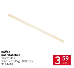 Transgourmet Kaffee Rührstäbchen Angebot