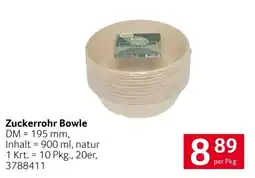 Transgourmet Zuckerrohr Bowle Angebot